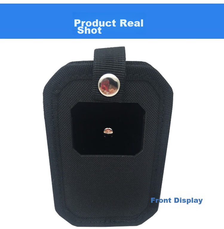 PHILIPS Body-Worn Camera with Shoulder Strap Protective Case, Black 2