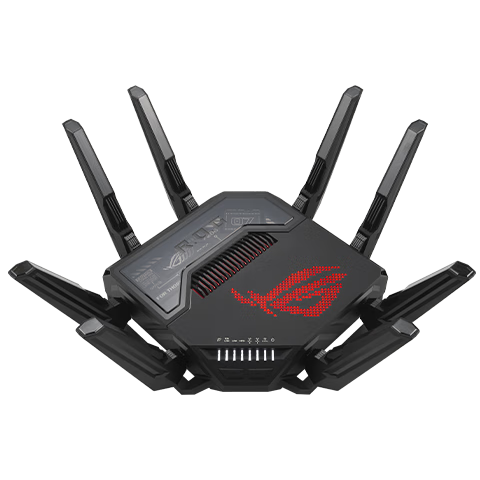 ROG [Renovation Subsidy] ROG Octopus 7 WiFi 7 Gaming Wireless Tri-Band Router, Dual 10G Ports + Four 2.5G Ports, Aimesh Flexible Mesh Routing GT-BE96