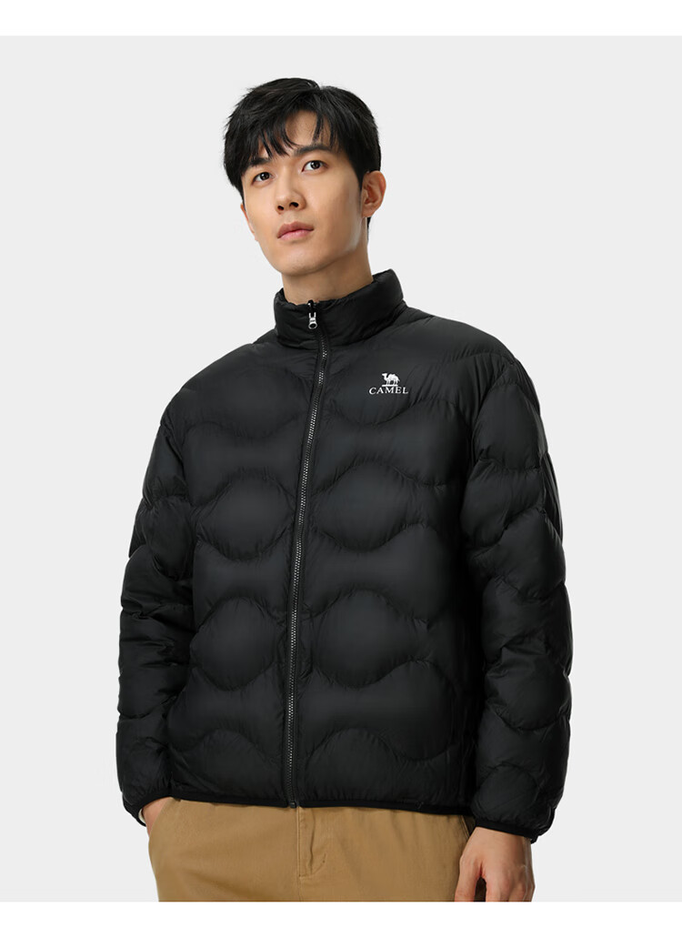 CAMEL 3-in-1 Thickened Down Jacket for Men and Women Couples Outdoor Climbing Jacket A23CA45121 22