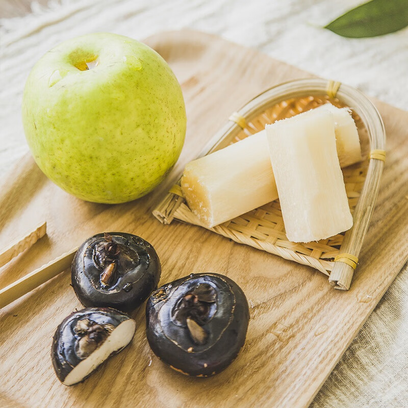 寿全斋雪梨竹蔗马蹄水甘蔗梨汁马蹄爽果蔬汁饮料品批发整箱 200ml*12袋