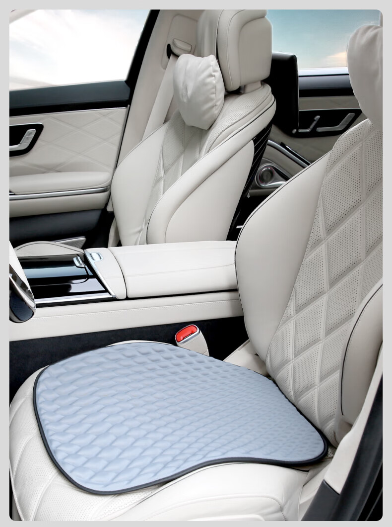 BIMLL Summer Seat Cushion, Honeycomb Gel Ice Pad, Chair Mat, Office Long-Sitting Car Breathable Silicone Cooling Pad, Butt Pad 11
