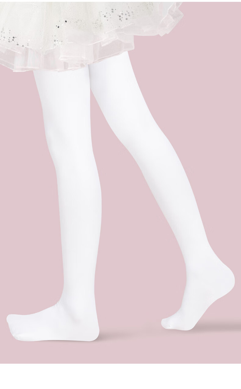 Barbie Children's Tights, Thin Spring And Autumn White Stockings, Girls' Leggings, Student Dance Tights, Girls' Ballet Socks 15