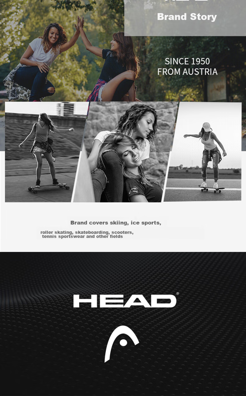 HEAD Skateboard Longboard Professional Board for Adults, Flat Flower Design for Men, Women And Children, Gift for Beginners, Entry-Level Road Skateboard, Street Skateboard, Commuter Skateboard 16