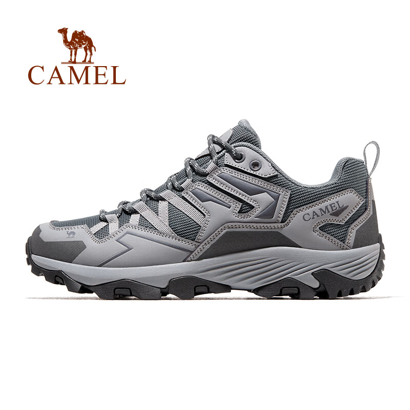 CAMEL [Wang Junkai's Choice] Hiking Shoes, Water-Resistant And Non-Slip Trekking Shoes for Men And Women, Outdoor Sports Climbing Footwear, Size 40