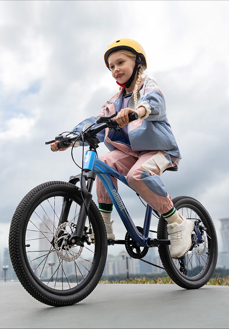 Ninebot Bicycle Aluminum Alloy All-Terrain Blue 20-Inch Suitable for Height 115-145cm 6