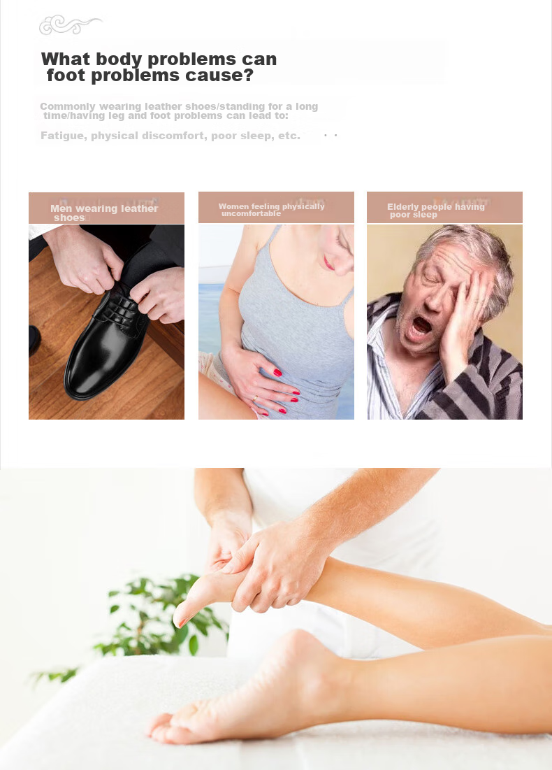 CLORIS [Mid-Autumn Festival Gift] Jade Health Acupoint Massage Slippers, Birthday Gift for Wife Or Parents, Mid-Autumn Festival Present M108-S 5