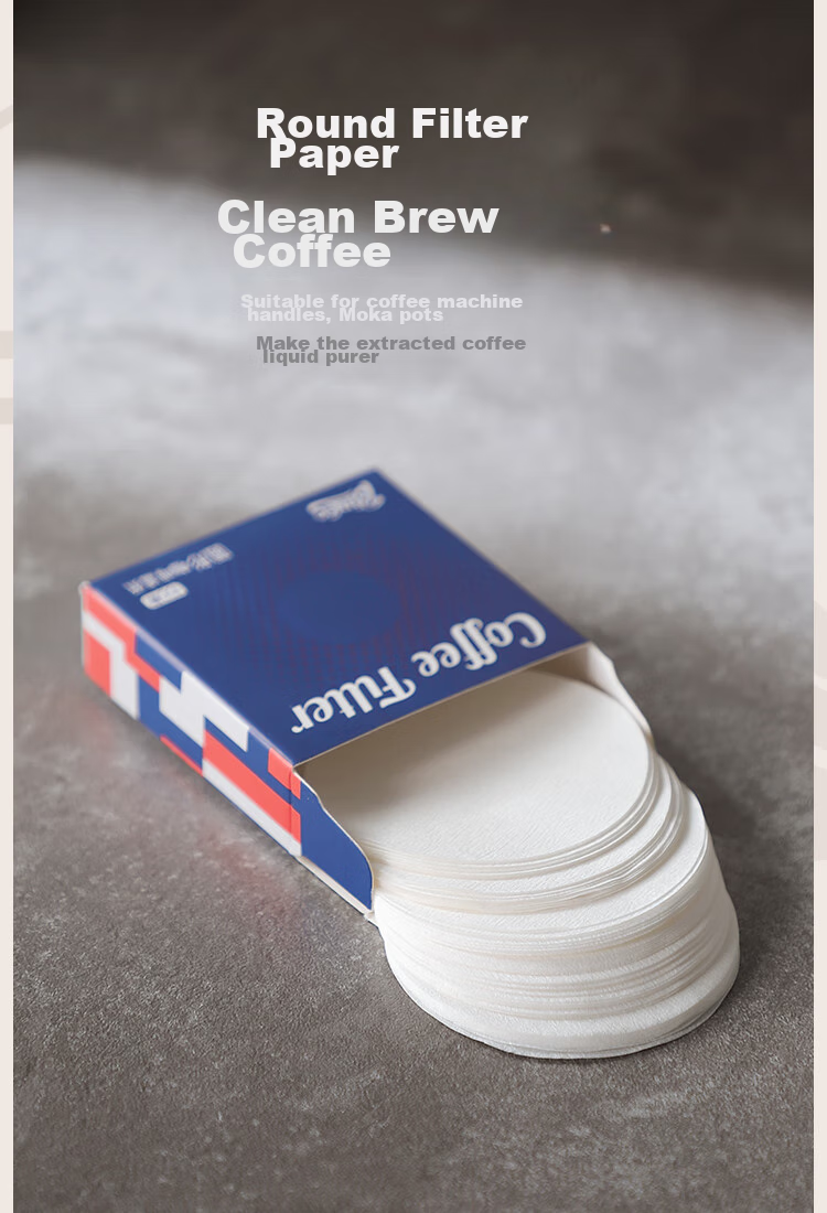 Bincoo Coffee Filter Paper, Pour-Over Coffee Fan-Shaped Filter Paper, Home Drip-Style American Coffee Maker Universal Filter Paper 9