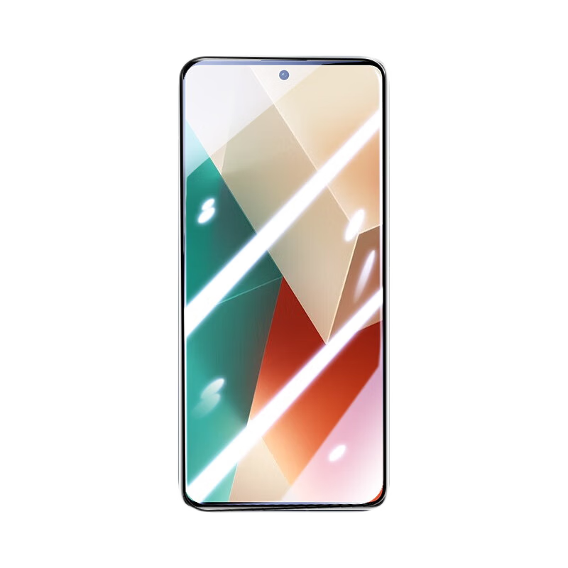 LANGLING [2 Pieces] Tempered Glass Screen Protector for Xiaomi Redmi Note13/13pro, Full Coverage Protective Film for Note12Turbo, High Definition Anti-Scratch Low Fingerprint Front Film