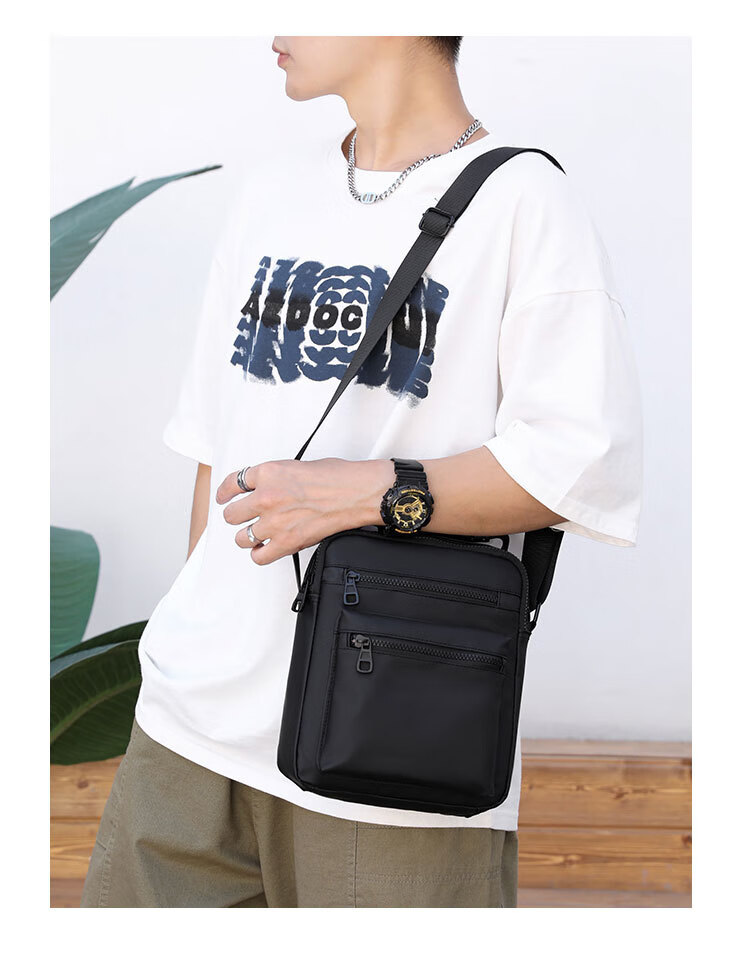 JEVI Casual Japanese Style Men's Shoulder Bag Trendy Crossbody Business Briefcase Valentine's Day Gift 13