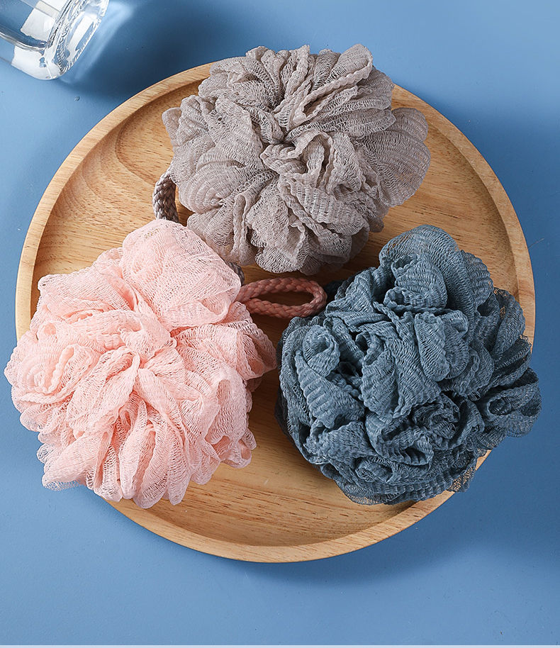 CHAHUA PE Material Bath Sponge, Exfoliating And Scrubbing, 1 Piece, Back Scrubber, Bathing Essential, Must-Have for Showering 9