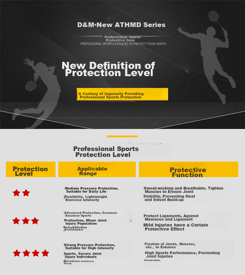 D&M Japanese Imported Sports Elbow Brace for Men And Women, Fitness Badminton Tennis Basketball Strap Joint Protection Sleeve, One Piece 1