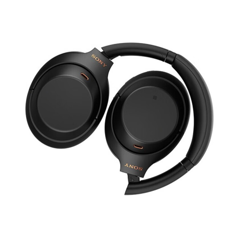 Sony WH-1000XM4 High-Resolution Wireless Bluetooth Smart Noise-Cancelling Headphones Gaming Headset Over-Ear Bass-Enhanced Headphones Black