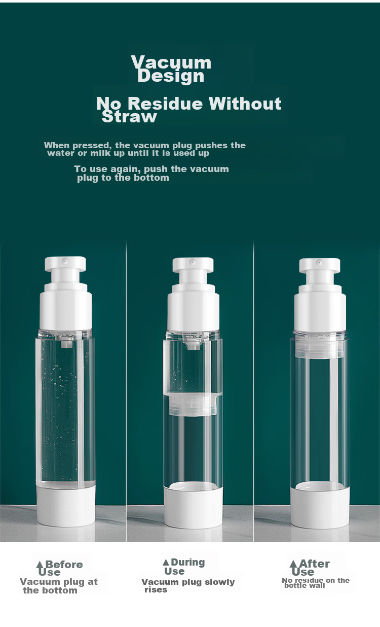 Meifuyu Vacuum Pump Spray Bottles, 50ml*2, Toner Spray Bottles, Empty Bottles, MF0471 4