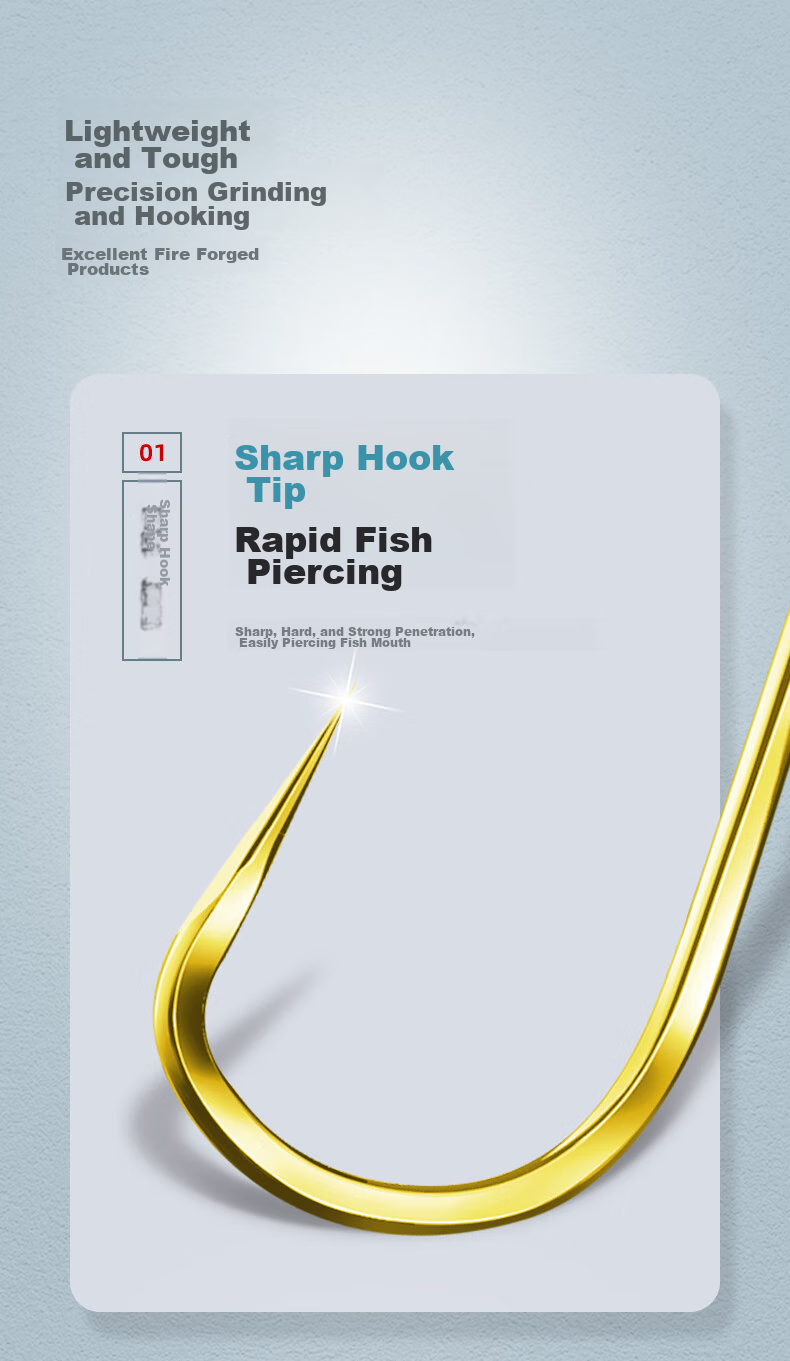 Diaoyuwang Fishing Hook with Pre-Tied Short Line, Double Hook Anti-Tangle Finished Product, Shihang Fishing Hook, Jinxiu Crucian Carp Hook Line Hook 27cm 5