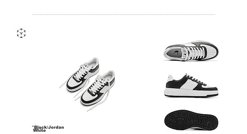 QIAODAN Five-Centimeter Men's Sneakers, Low-Top White Shoes, Trendy Versatile Thick-Soled Height-Increasing Casual Sports Shoes 42