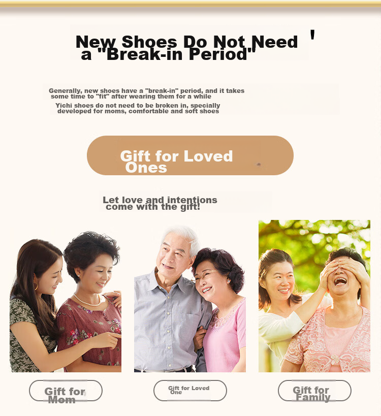 EGCHI Women's Shoes, Middle-Aged And Elderly Mom Shoes, Ladies Leather Shoes, Loafers, HD7518 Casual Style, Size 41 12