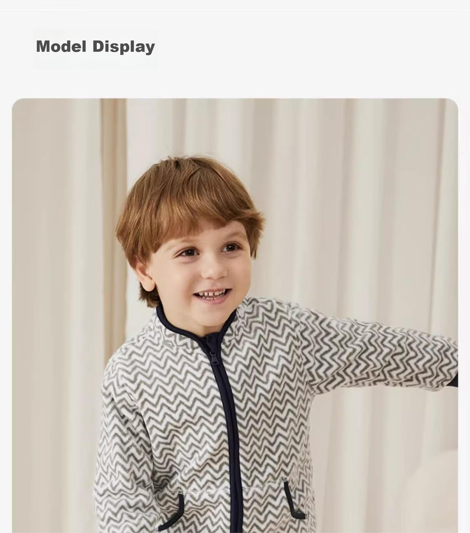 DAVE & BELLA [Hug Sweater] Boys' Jacket Spring And Autumn Style, Children's Fleece Outerwear, Fall Clothing for Infants And Baby Girls 13