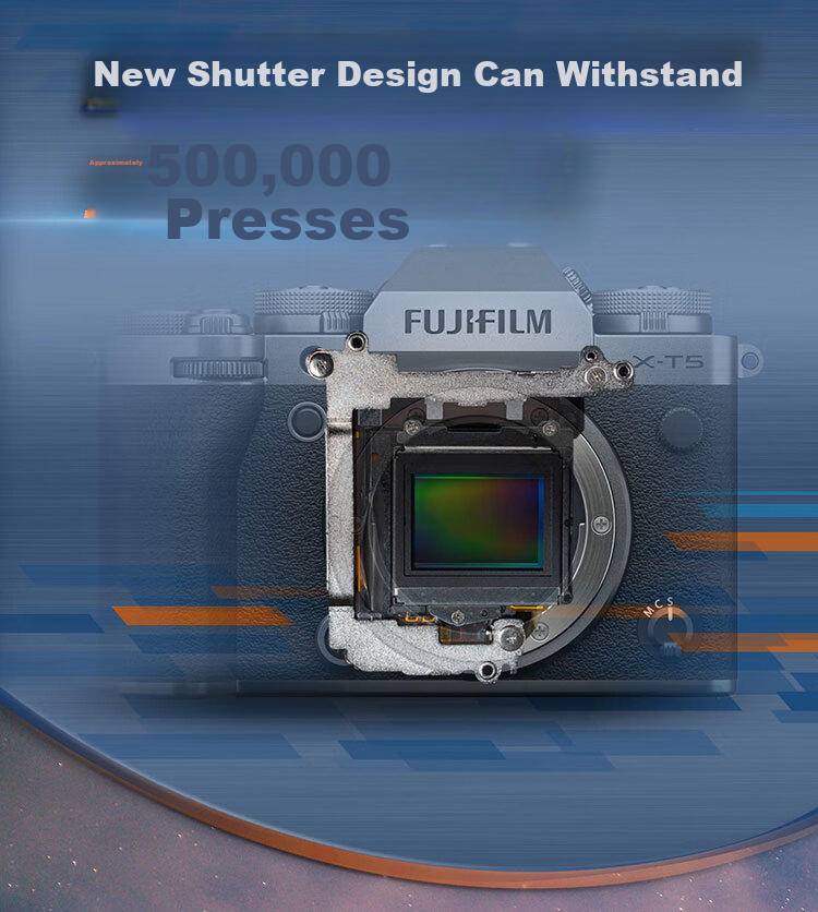 FUJIFILM X-T5/XT5 Mirrorless Camera Body Only, 40.2 Megapixels, 7-Stop Five-Axis Image Stabilization, 6K30P Video, Classic Mechanical Dial, Silver 20