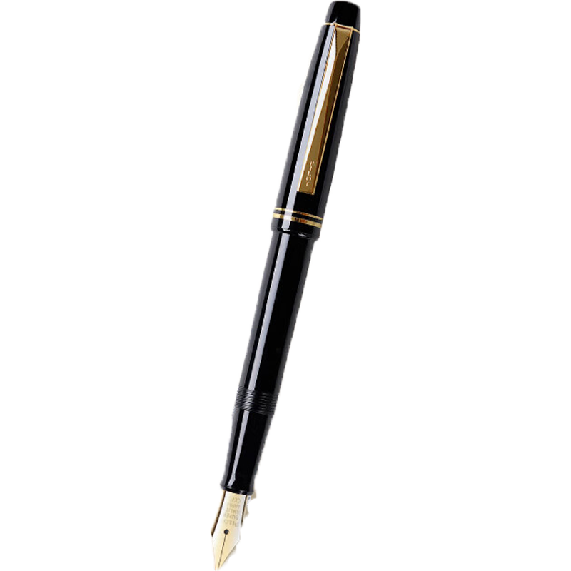 PILOT 78G Fountain Pen for Elementary School Students Grades 3-6, Calligraphy Practice, Adult High-Quality Signature Pen, Stationery Gift Box Set, Vintage Series, Black M Nib