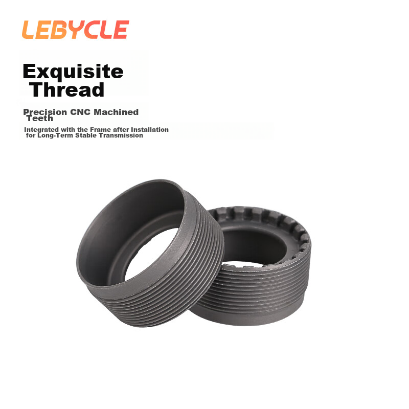 LeBycle Mountain And Road Bicycle Square-Bore Center Axle Bearing Assembly, 26-Inch Universal Accessory, Bike Axle Screw, 120mm Other