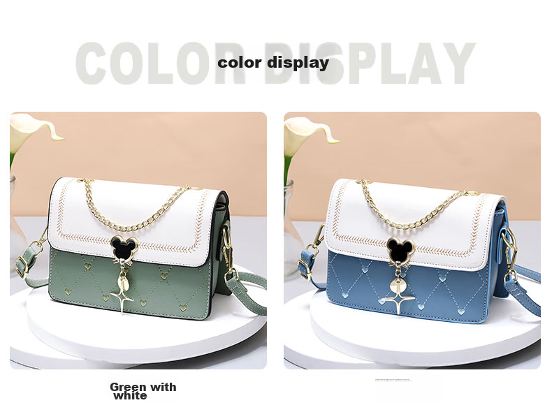 Aiqinghai Leather Handbag, Women's Crossbody Bag, Brand Shoulder Bag, Small Square Bag, Birthday Gift for Wife on May 20, Present for Girlfriend 13