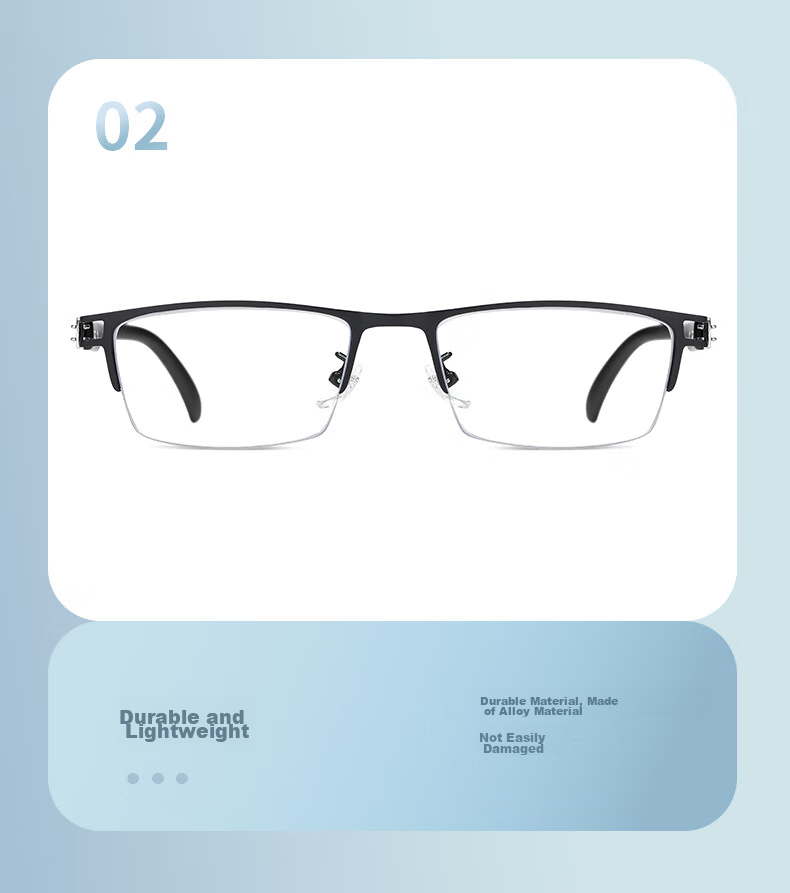 SooGree Reading Glasses for Men And Women, Middle-Aged And Elderly, High Definition Anti-Blue Light Glasses, Fashionable Ultra-Light Presbyopic Glasses, Father's Day Gift 11