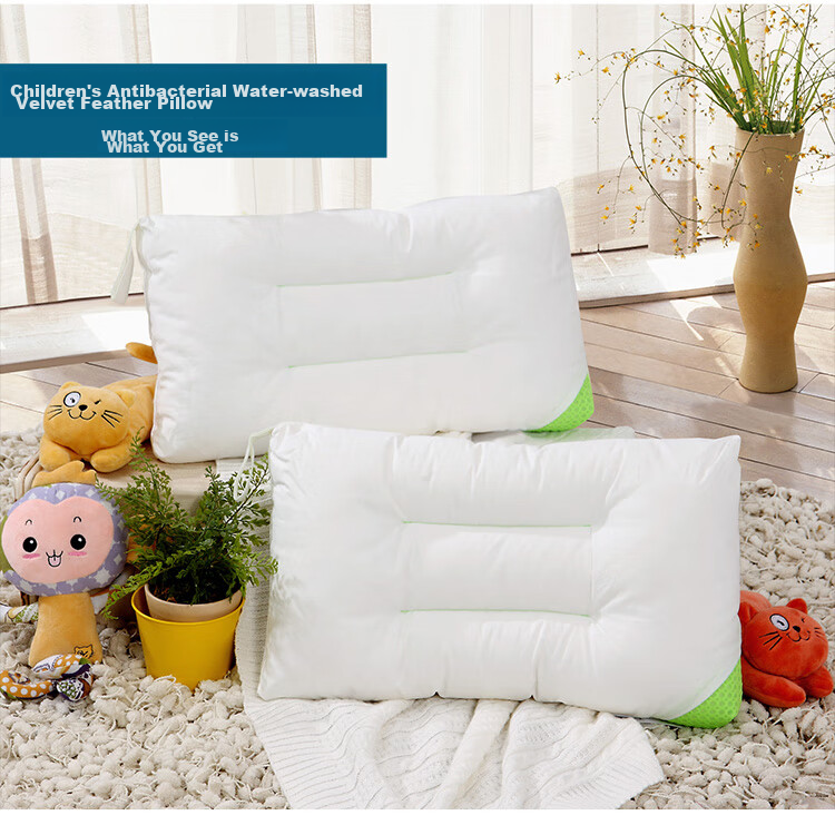 FUANNA Pillow Core for Students, Washable Cotton Pillow Cover, Student Style, 60*38cm 9