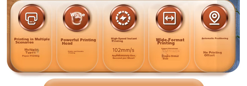 Deli DL-888T Thermal Transfer Printer Fixed Asset Express Delivery Warehouse Retail Clothing Tag 108mm Commercial Office Carbon Ribbon Label High-Definition Non-Drying Adhesive Barcode Strip 2