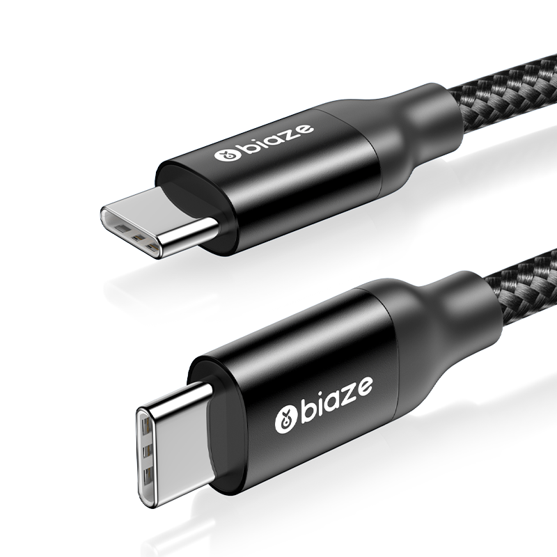 BIAZE Dual-Head Type-C Fast Charging Cable, 100W Charging Data Cable, Suitable for Apple IPhone 18/Duo/17/16 15 Pro Max, Huawei, Xiaomi Phones, Ai Glasses, IPad Tablets