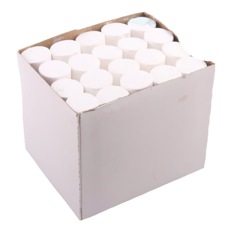 BOJIAO Extra Large Chalk Markers for Shipyards, Construction Sites, Marking, Line Drawing, Wood, Steel Pipe, Large Size, Thick Chalk, Blackboard, Colorful Drawing Chalk, White