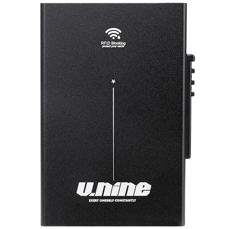 V.NINE Card Holder, Wallet for Men And Women, Anti-Theft, Anti-Magnetic Card Case, ID Holder, Birthday Gift for Husband Or Boyfriend