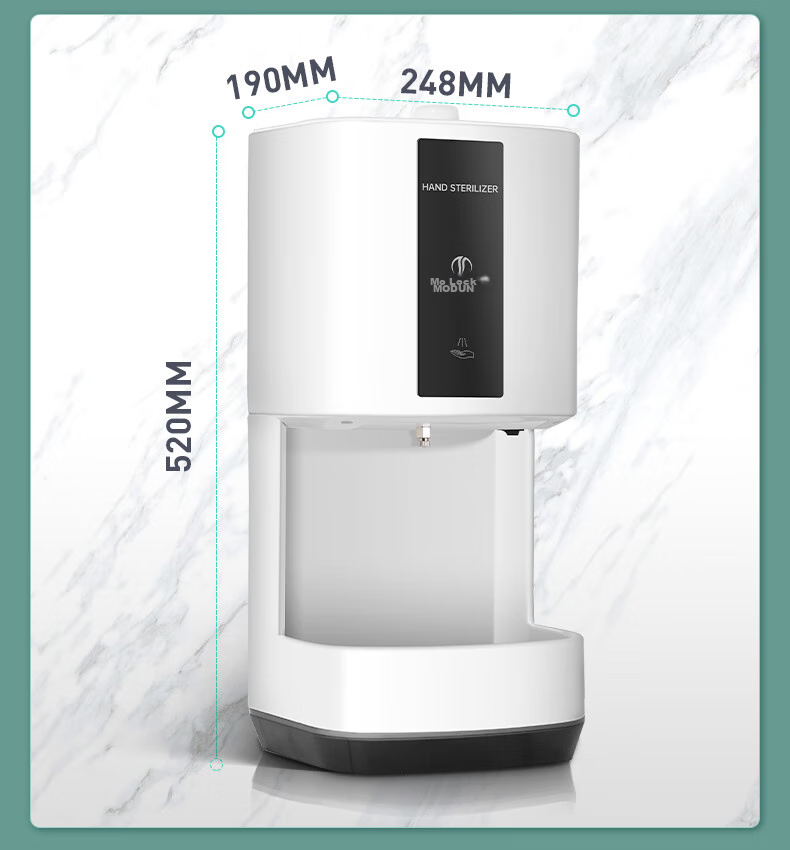 MODUN M-X6 Automatic Sensor Hand Sanitizer Wall-Mounted Alcohol Disinfection Machine, Sterilizing Spray Cleaner, Phone Sanitizer Sprayer 15