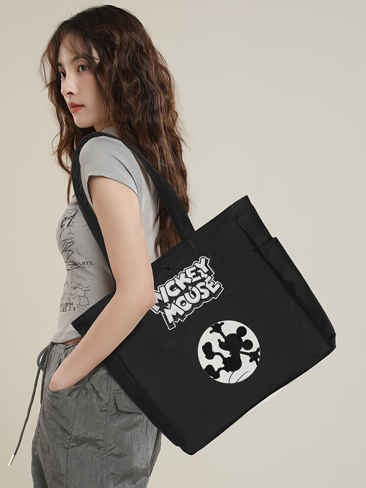 Disney Large Capacity Lightweight Fabric Laptop School Commuter Travel Bag for Women 4