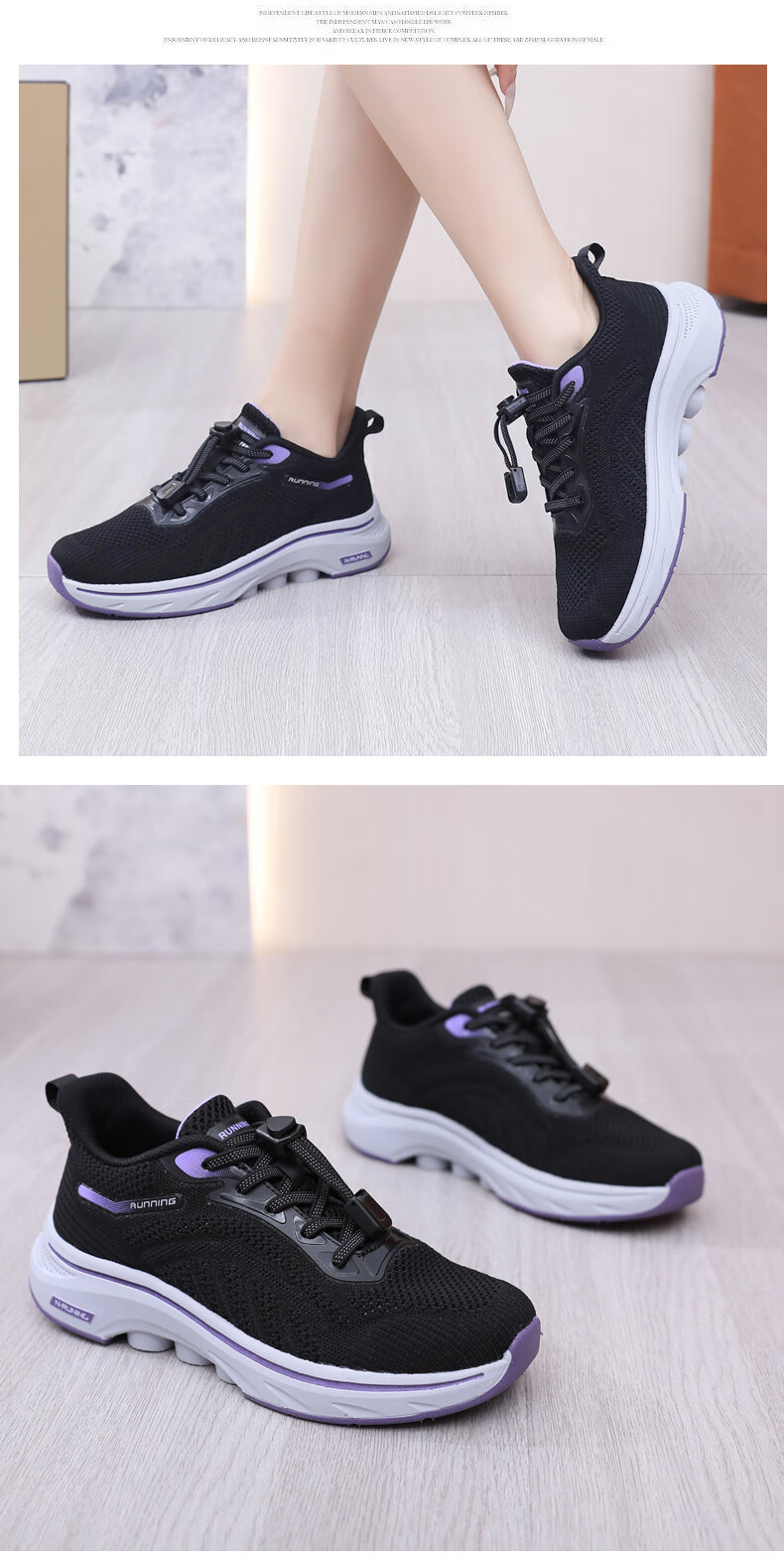 Anglerfish Summer Breathable Mesh Mom Casual Shoes Sports Walking Shoes Elderly Old Beijing Cloth Shoes A6000 Red 38 22