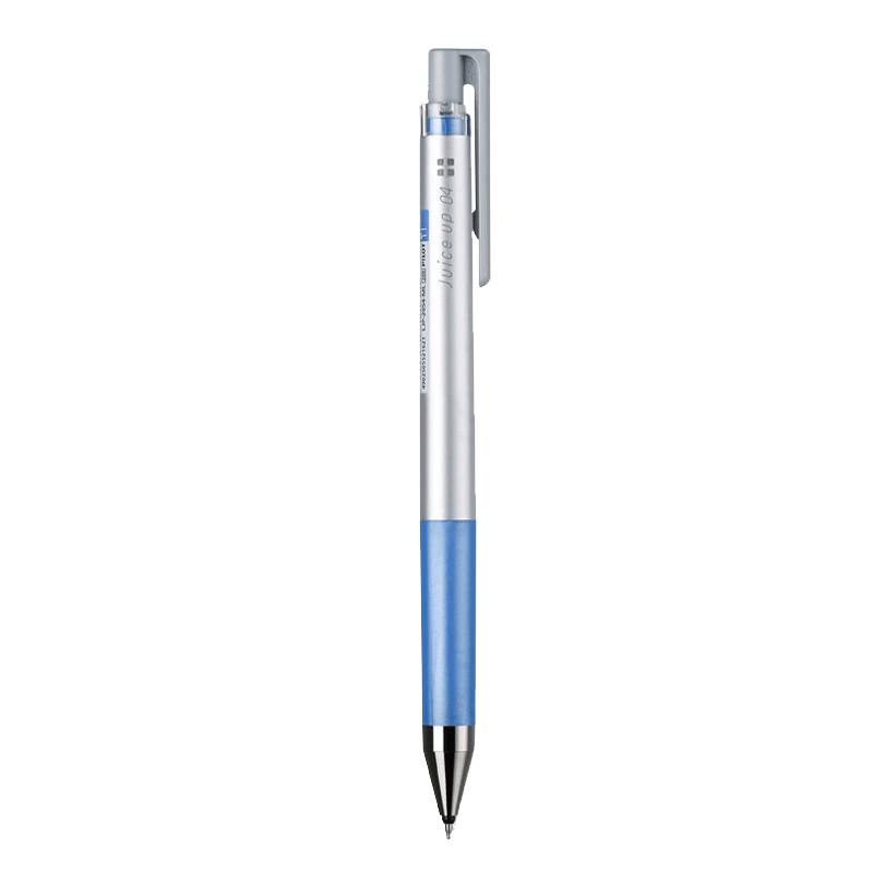 PILOT Juice Up Colorful Retractable Gel Pen, Signature Pen, Water-Based Pen, Student Planner Pen, Stationery Office Supplies LJP-20S4 0.4mm Metal Blue Single Pe