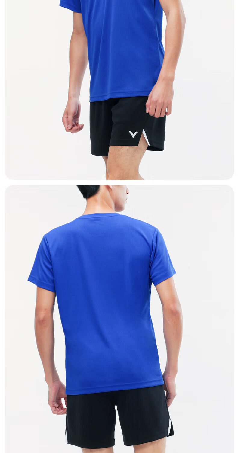 VICTOR Badminton Shirt for Men, Training Wear, Quick-Dry Breathable T-Shirt T-40050, Lotus Pink, Size L 3