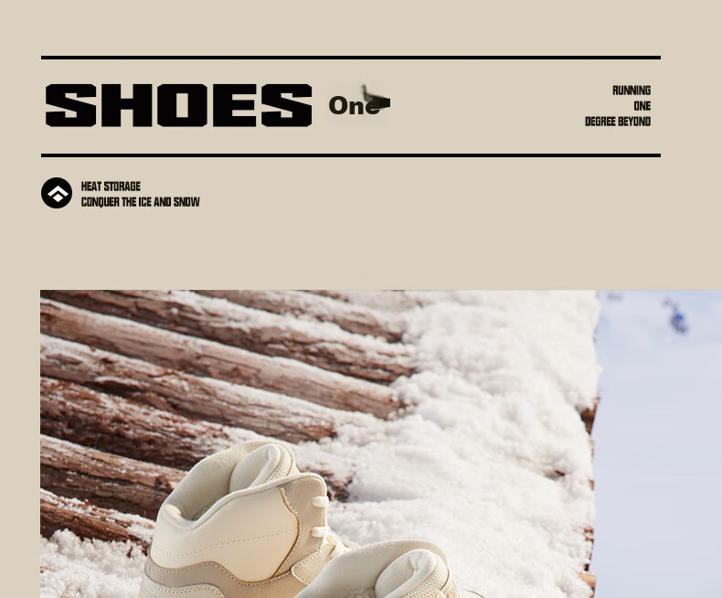 361° Women's Sports Shoes, Autumn And Winter High-Top Warm Fleece-Lined Heightening Casual Sneakers, Style 682146606A-1 19