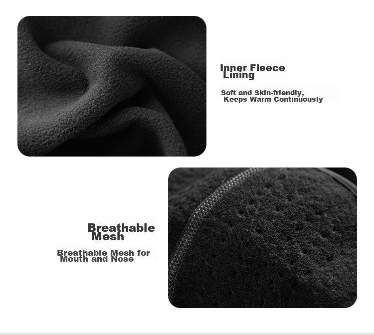 Move Iron Autumn And Winter Fleece Warm Head Cover for Electric Scooters, Motorcycles, Bicycles, Outdoor Cycling Windproof And Warm Riding Cap 8