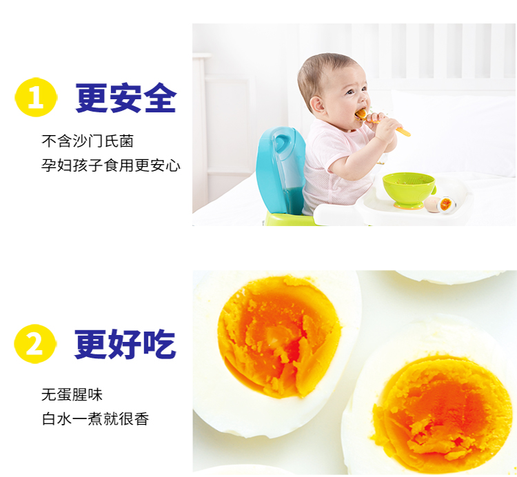 黄天鹅 鲜鸡蛋 20枚装 无沙门氏菌可生食 图3