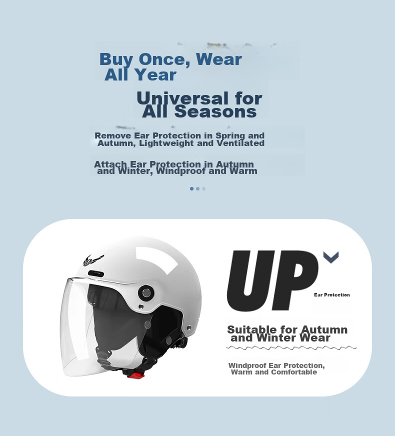 MYARMOR Helmet, Electric Vehicle 3C Certified, New National Standard Class A Motorcycle Half Helmet, Unisex All-Season Safety Helmet for Electric Scooters, One Size Fits All (Head Circumference 54-61cm), Modern Gray 12