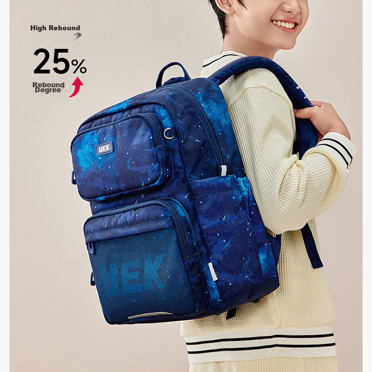 UEK Schoolbag for Girls And Boys, Grades 3-6, Lightweight, Ergonomic Spine Protection, Children's Backpack 11