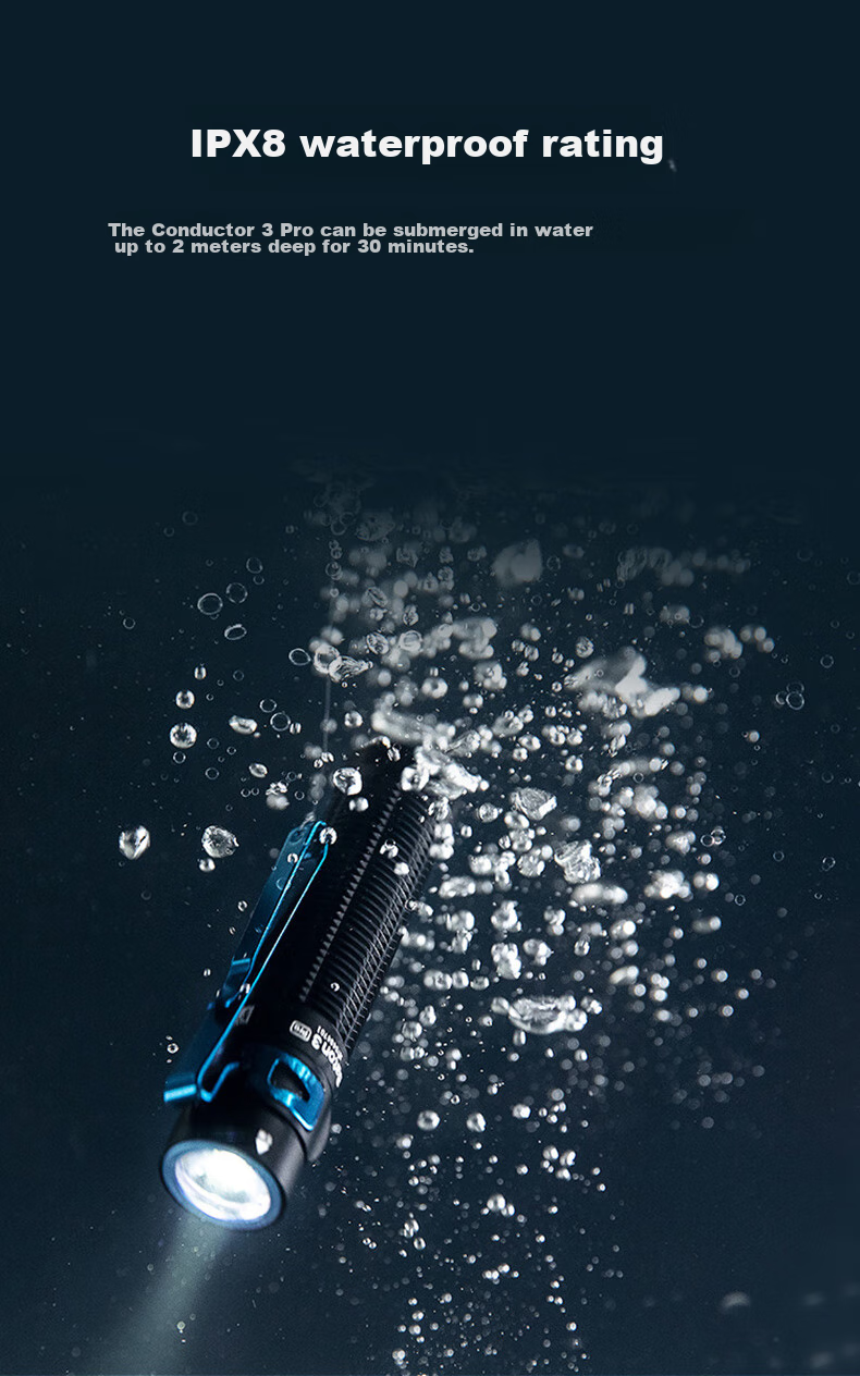 OLIGHT Baton 4 Pro Compact High-Intensity Flashlight Long Battery Life Portable Outdoor Emergency Light 10