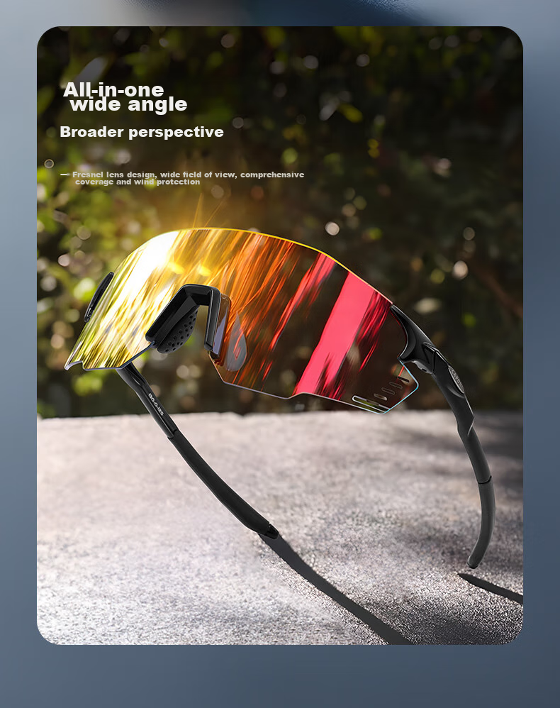 CAPONI Color-Changing Cycling Glasses for Men And Women, Outdoor Sports Running Sunglasses, Day And Night Dual-Use Hiking Sunglasses, UV Protectio 8