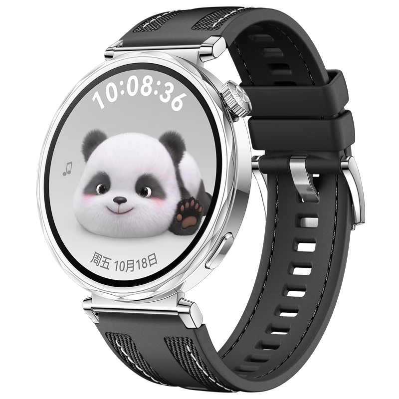 Xiaopijiang Compatible with Huawei Watch Bands GT6/GT5Pro/4/Watch5, Nylon Silicone Composite Strap for Xiaomi S4 41mm Watch/OPPO X3/X2mini Women's Band