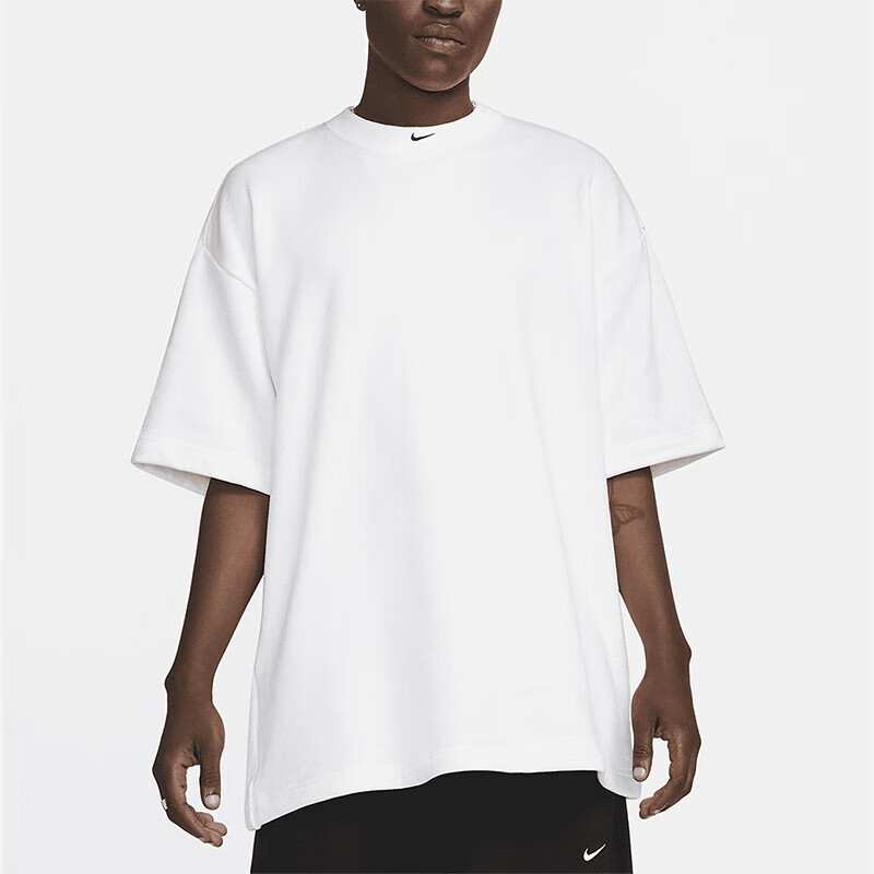 NIKE Spring And Summer Men's Short-Sleeve T-Shirt, Sporty Casual, Simple And Fashionable, DX0188-493, Gray Blue XL 11