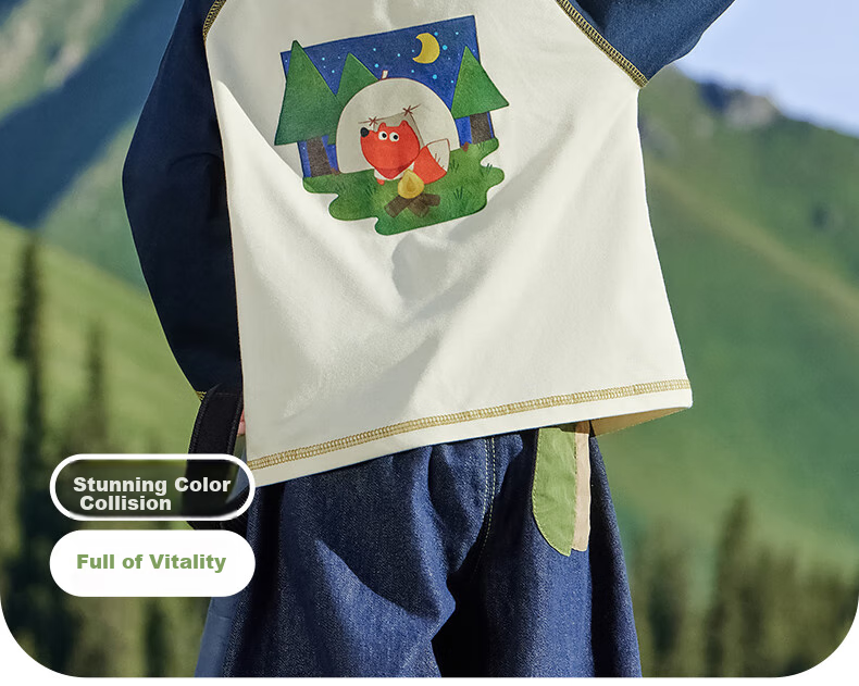 Ciciibear Quick-Dry Shirt, Ciciibear Boys' Long-Sleeve T-Shirt, Spring And Autumn Style, Raglan Sleeve, Baby Undershirt, Children's New Style for 2024 10