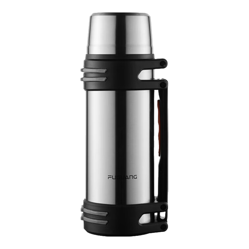 Fuguang Insulated Bottle, Stainless Steel Large Capacity Thermos, Car-Mounted Vacuum Insulated Water Bottle, Outdoor Travel Flask, 1200ML