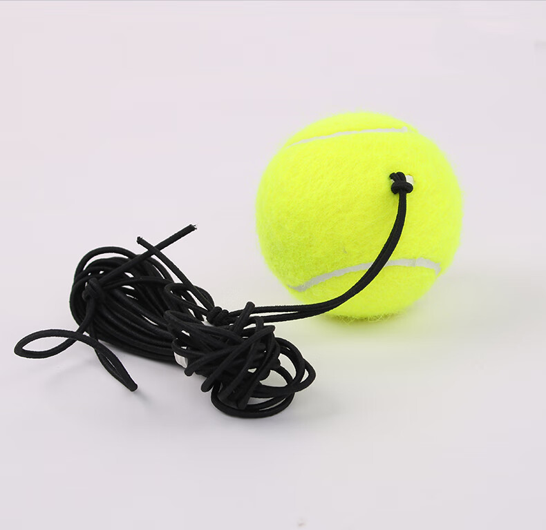 Teloon Tennis Ball Machine with String, Single Player Training Rebound Trainer T818C-3 Three-Ball Set 4