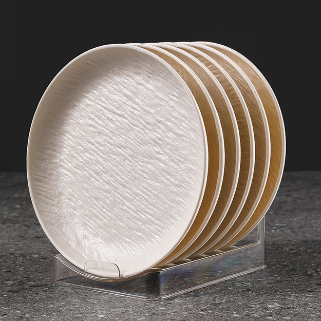 Тарелка PAKCHOICE Luxury Bone Dish, для дома, обеденный стол, для мусора, высокая фруктовая и закусочная тарелка, премиальная тарелка для отходов костей