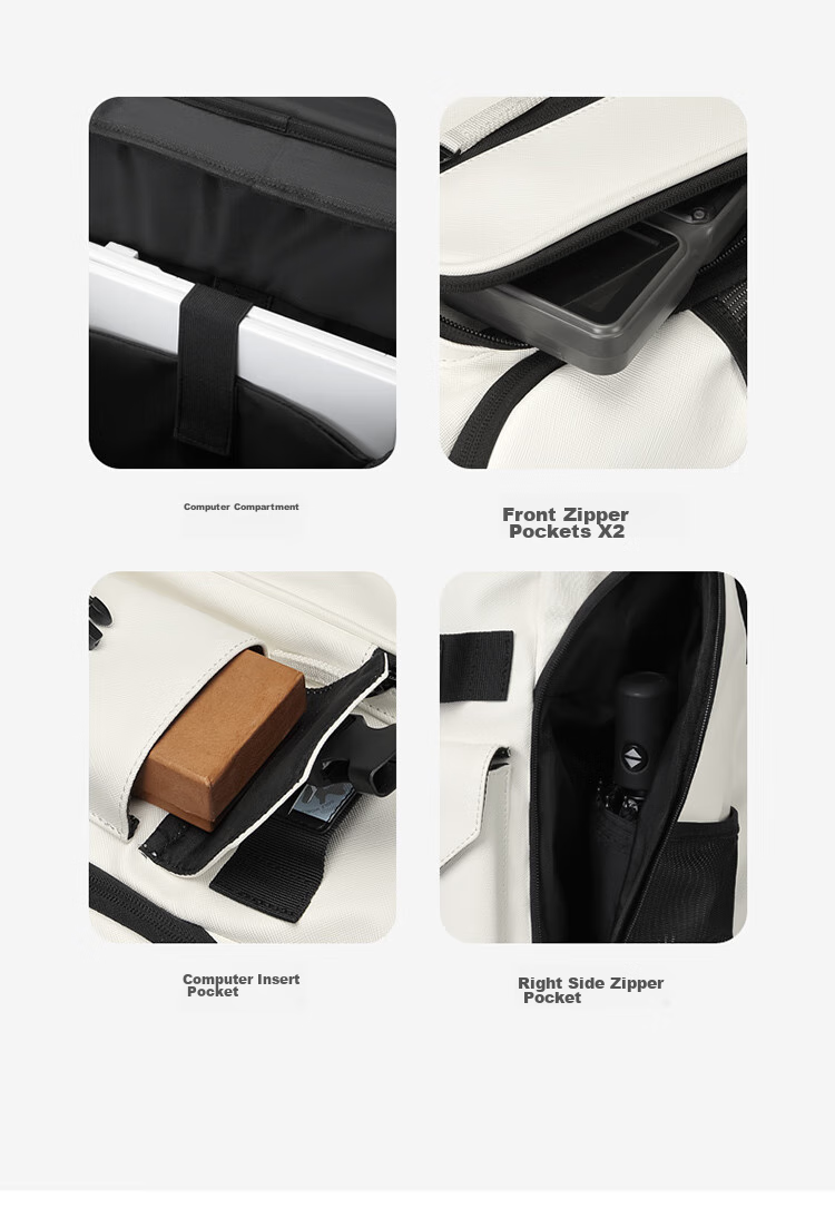 GOLF Backpack for Men, Tennis Bag with Separate Shoe Compartment, Badminton Bag, Student Schoolbag, Travel Backpack, Fitness Bag for Wome 8